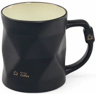 DOMENIK кружка black&white белая 390мл DMM017